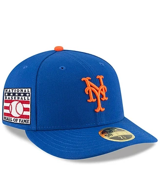 New Era Men's Royal York Mets National Baseball Hall of Fame Low Profile 59FIFTY Fitted Hat