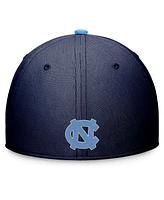 Jordan Men's Navy North Carolina Tar Heels Primetime Rise Swoosh Flex Hat