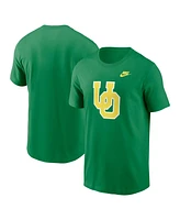 Nike Men's Green Oregon Ducks Legacy Alternate Logo T-Shirt