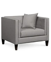 Closeout! Braylei 43" Fabric Armchair, Created for Macy's