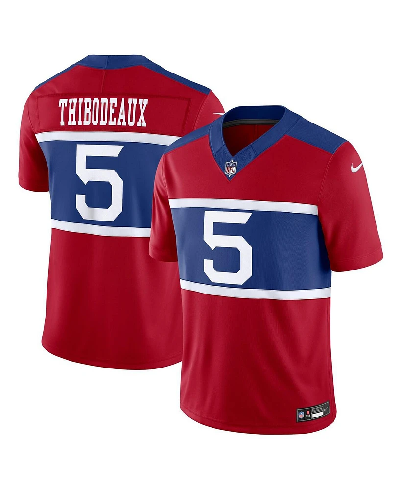 Nike Men's Kayvon Thibodeaux Century Red New York Giants Alternate Vapor F.u.s.e. Limited Jersey