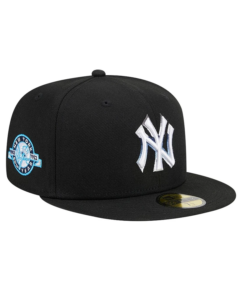 New Era Men's Black York Yankees Raceway 59FIFTY Fitted Hat