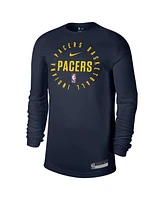 Nike Men's Navy Indiana Pacers 2024/25 Legend On-Court Practice Long Sleeve T-Shirt