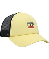 Billabong Men's Yellow Podium Trucker Snapback Hat