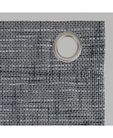 Kline Burlap Weave 52" x 84" Thermal Blackout Curtain Panel