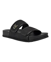 Calvin Klein Women's Linora Slip-On Flat Sandals