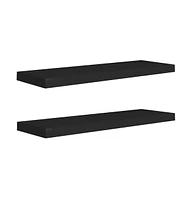 vidaXL Floating Wall Shelves pcs 31.5"x9.3"x1.5" Mdf