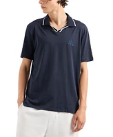 A|X Armani Exchange Men's Tipped Collar Polo Shirt