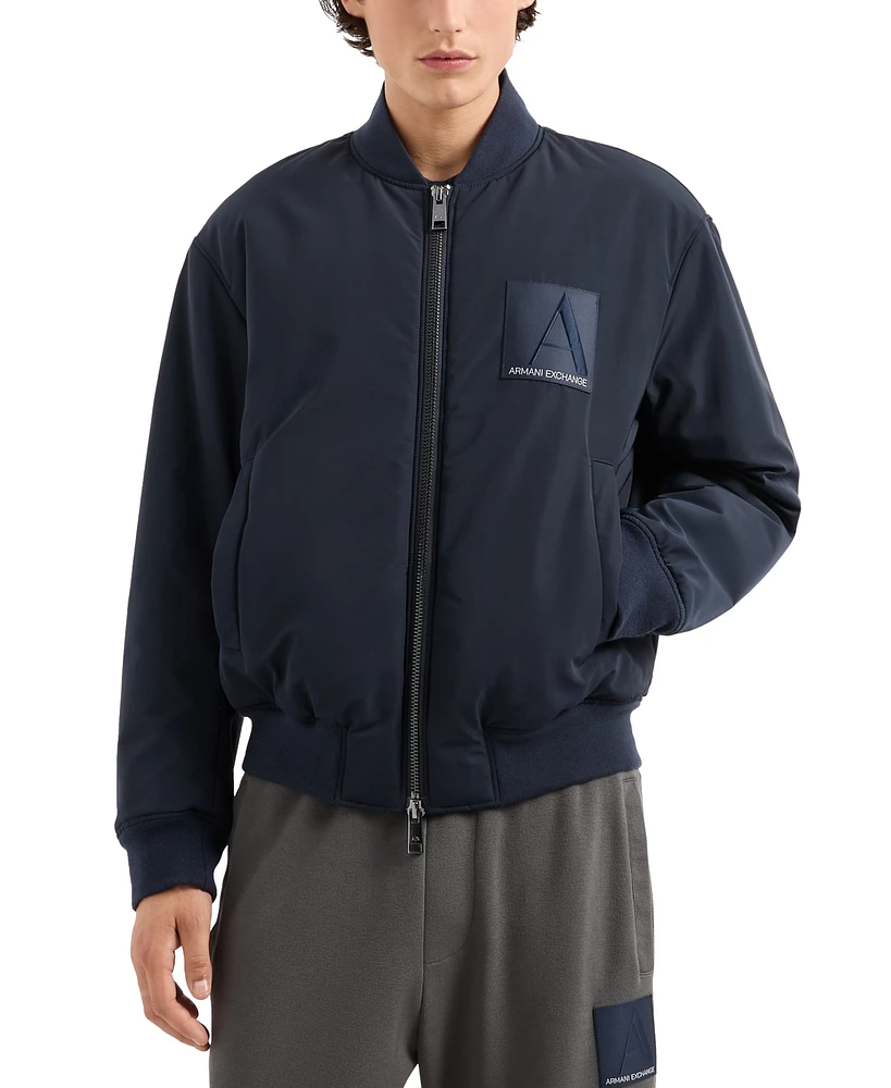 A|X Armani Exchange Men's Limited Edition Blouson Bomber Jacket