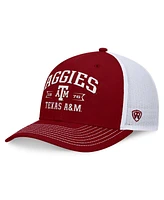 Top of the World Men's Maroon Texas A M Aggies Carson Trucker Adjustable Hat