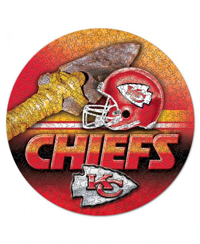 Wincraft Kansas City Chiefs Round 500-Piece Puzzle