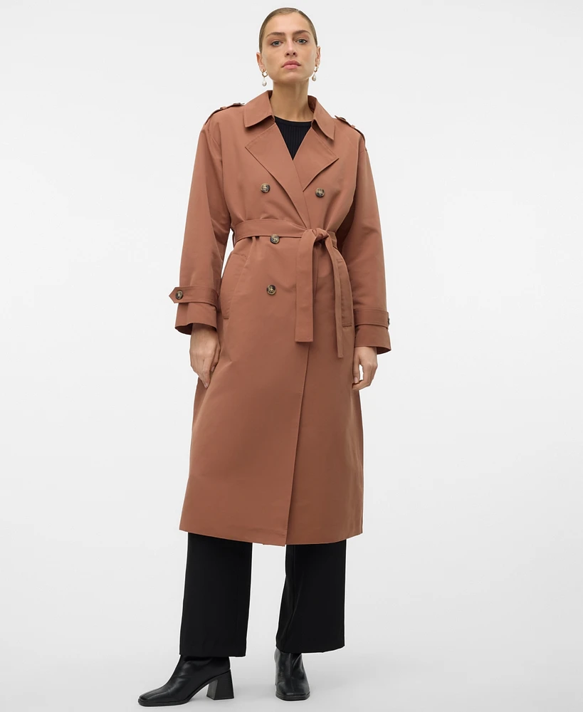 Vero Moda Women's Chloe Belted Trench Coat