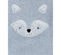 Carter's Baby Boys Fox Cotton Sweater & Knit Joggers Set