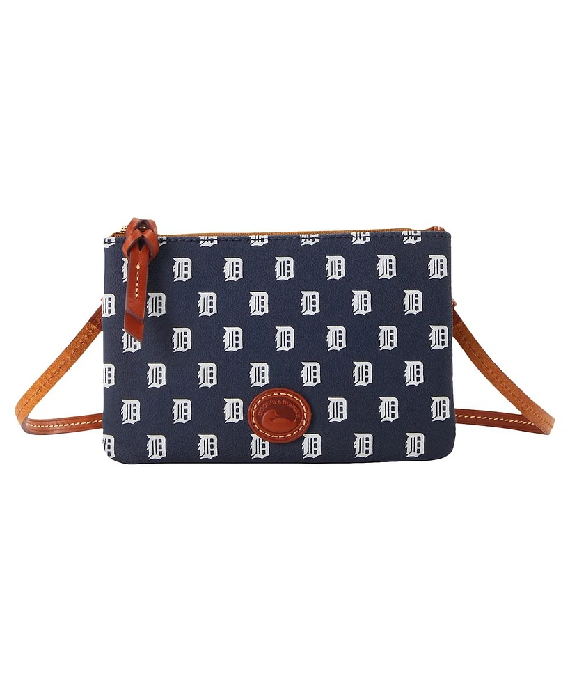 Dooney & Bourke Detroit Tigers Top Zip Crossbody Purse