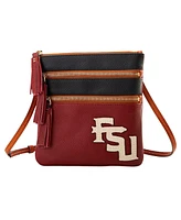 Dooney & Bourke Florida State Seminoles Infield Triple Zip Crossbody Purse