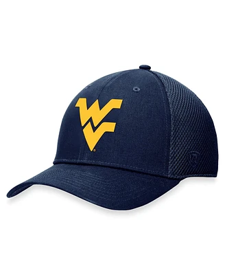 Top of the World Men's Navy West Virginia Mountaineers Spacer Flex Hat