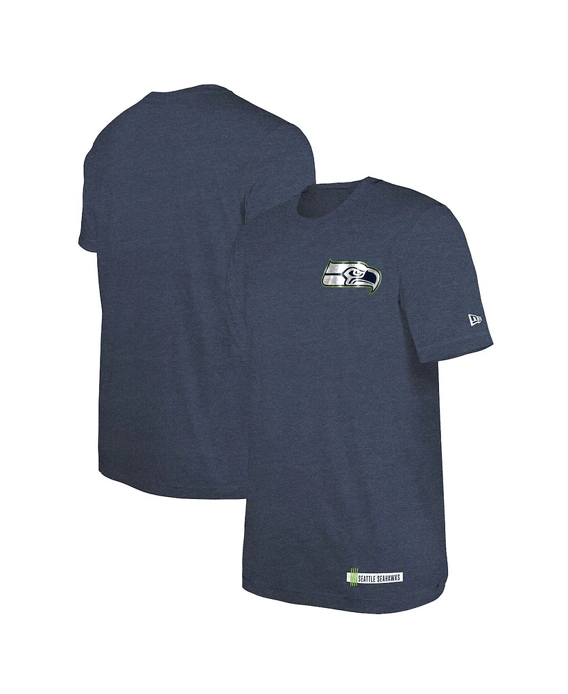 New Era Men's College Navy Seattle Seahawks 2024 Nfl Training Camp T-Shirt