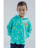 CoComelon Fleece Zip Up Hoodie Toddler| Child Boys