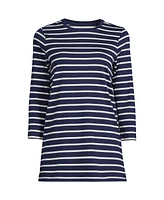 Lands' End Women's Supima Crew Neck Tunic