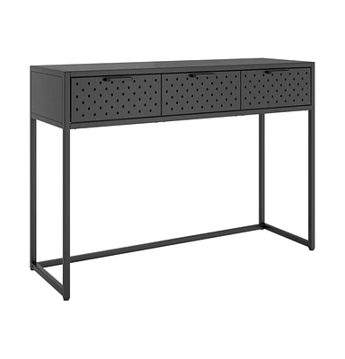 vidaXL Console Table Anthracite 41.7"x13.8"x29.5" Steel