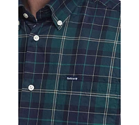 Barbour Men's Wetheram Tailored-Fit Tartan Button-Down Twill Shirt