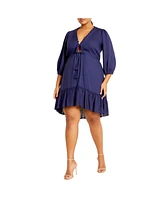 City Chic Women's Cabana Mini Dress