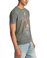 Lucky Brand Men's Fender Skulls T-Shirt