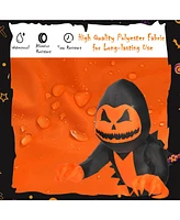 3.3 Feet Halloween Inflatable Pumpkin Head Ghost Broke Out from Window