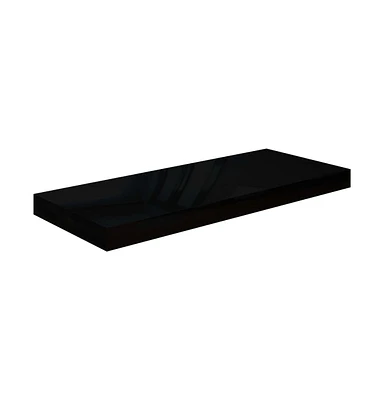 vidaXL Floating Wall Shelf High Gloss 23.6"x9.3"x1.5" Mdf