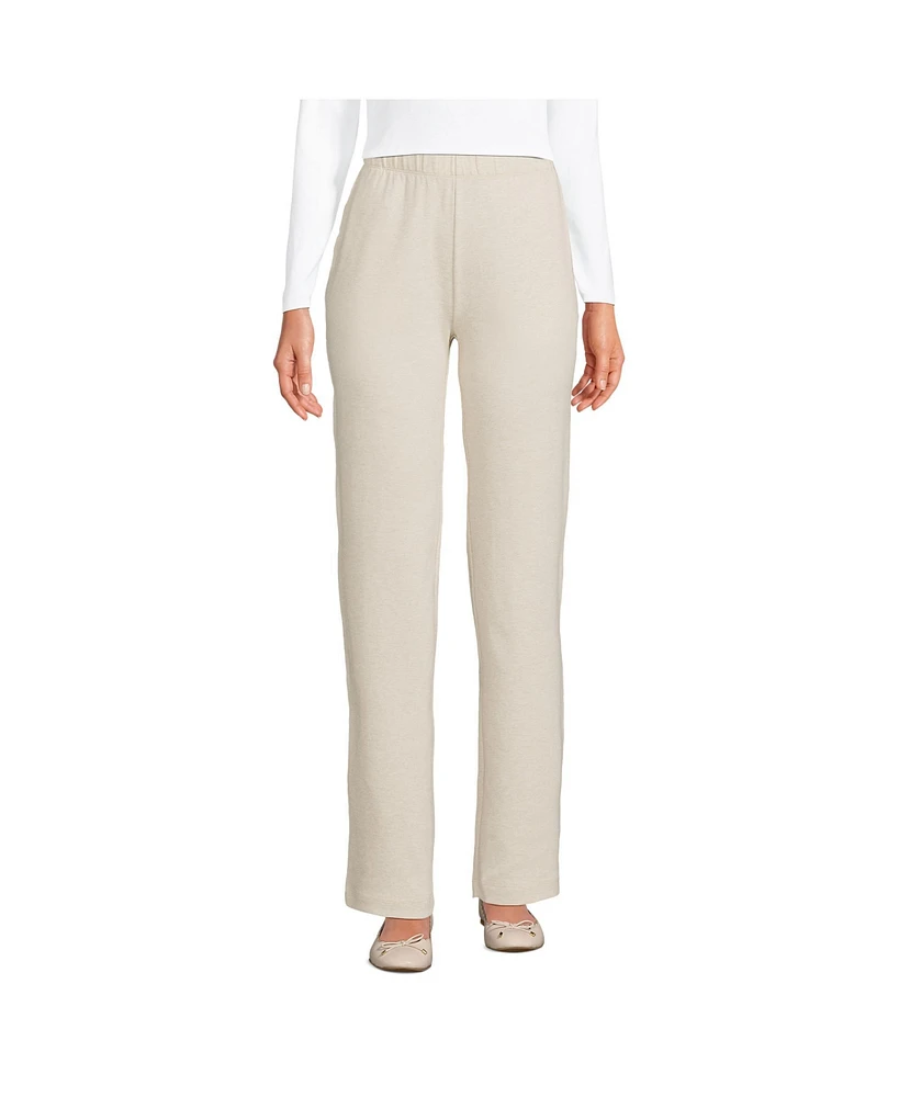 Lands' End Women's Sport Knit High Rise Pants