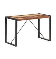 vidaXL Dining Table 47.2"x23.6"x29.5" Solid Wood