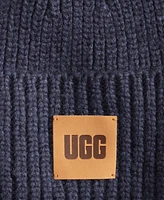 Ugg Men's Chunky Ribbed Logo Beanie