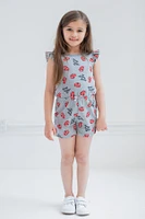 Rolling Stones Girls French Terry Sleeveless Romper
