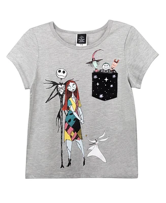 Disney Toddler Girls Minnie Mouse Nightmare Before Christmas Winnie the Pooh Lilo & Stitch T-Shirt to