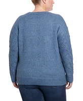 Joseph A Plus Space Dyed Pullover Sweater