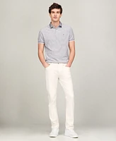 Tommy Hilfiger Men's Regular-Fit Tipped Linen Polo Shirt