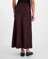 And Now This Women's Bow-Print Mid-Rise Maxi Skirt, Created for Macy's