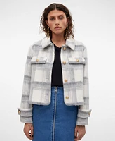 Vero Moda Women's Zilja Plaid Jacket