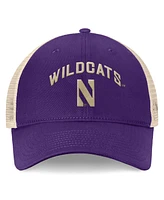 Top of the World Men's Purple Northwestern Wildcats Heritage Waylon Trucker Adjustable Hat