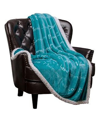 Chanasya Premium Healing Hugs Gift Blanket - for Hope Support Comfort Encouragement Sympathy