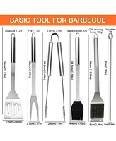 Cowin Bbq Grill Accessories Kit 21pcs