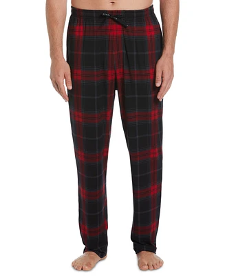 Perry Ellis Portfolio Men's Deluxe Touch Knit Plaid Pajama Pant