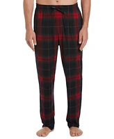 Perry Ellis Portfolio Men's Deluxe Touch Knit Plaid Pajama Pant