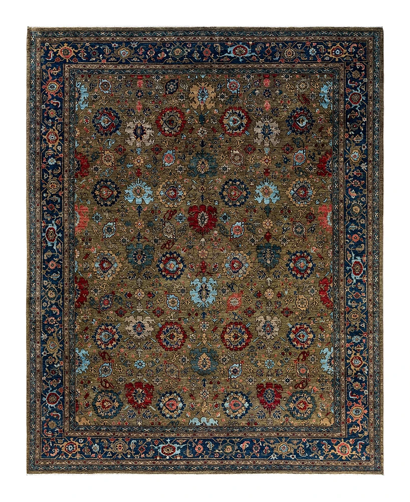 Adorn Hand Woven Rugs Serapi M1993 9'2"x11'6" Area Rug