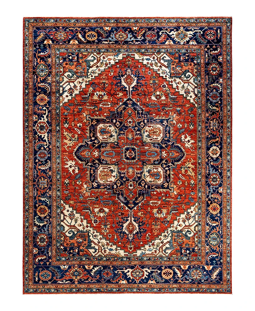 Adorn Hand Woven Rugs Serapi M1993 9'2"x11'10" Area Rug