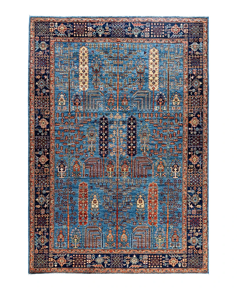 Adorn Hand Woven Rugs Serapi M1993 6'1"x8'9" Area Rug