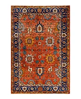 Adorn Hand Woven Rugs Serapi M1993 5'3"x7'10" Area Rug