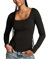 Lucky Brand Women's Contour Long-Sleeve Top