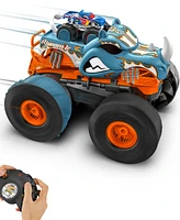 Monster Trucks Hw Changing Rhinomite Rc in 1:12 Scale with 1:64 Scale Toy Truck