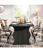 Tribesigns Modern Dining Table for 4-6, 63